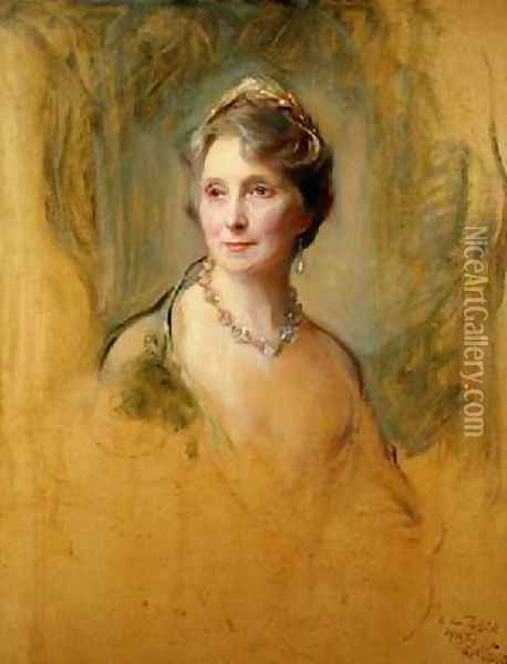 Mrs Philip de Laszlo Oil Painting - Philip Alexius De Laszlo