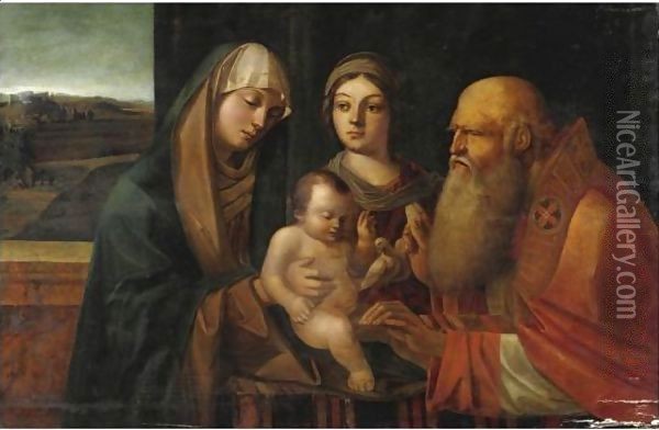 La Circoncisione Oil Painting - Pennacchi Gerolamo de Pier-Marie