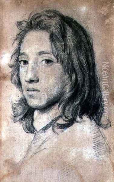 Portrait of Thomas Alcock Oil Painting - Samuel Cooper