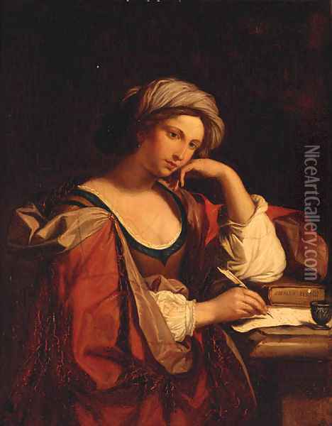 Sybils Oil Painting - Domenico Zampieri (Domenichino)