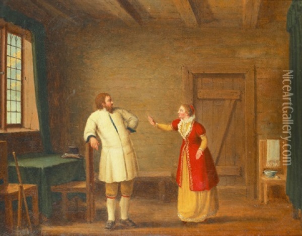 Gustaf Vasa I Ornas Oil Painting - Pehr Hillestroem