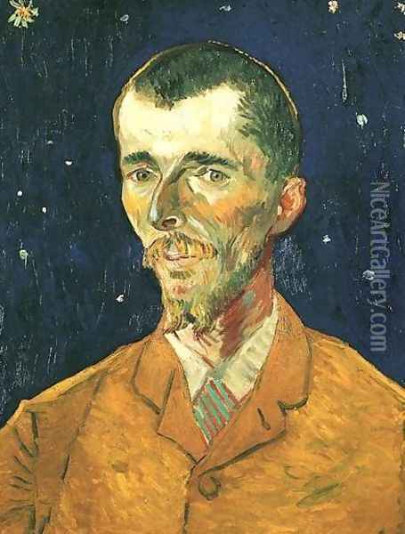 Portrait Of Eugene Boch Oil Painting - Vincent Van Gogh