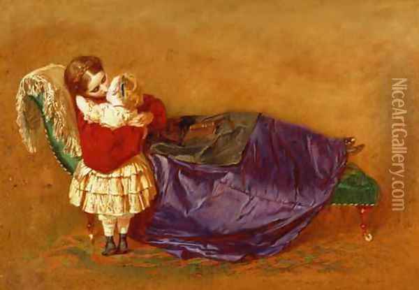 Good Night Oil Painting - George Elgar Hicks