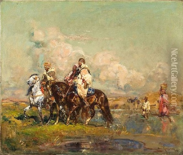 Le Berger Oil Painting - Henri Emilien Rousseau
