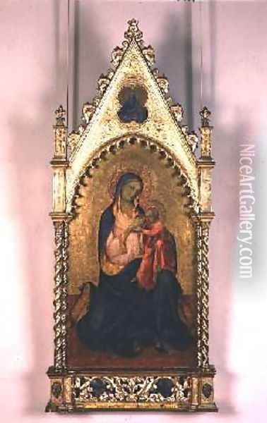 The Virgin and Child Oil Painting - Fra Angelico (Guido di Pietro)