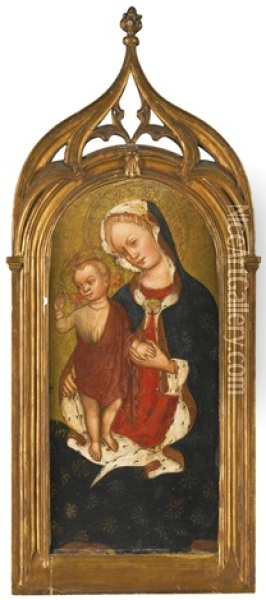 The Madonna And Child Oil Painting - Zanino di Pietro