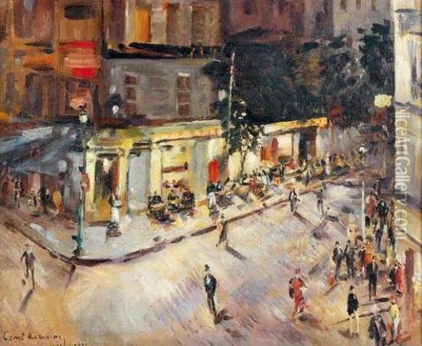 Vichy Oil Painting - Konstantin Alexeievitch Korovin