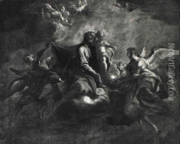 L'assomption De La Vierge Oil Painting - Carlo Innocenzo Carlone
