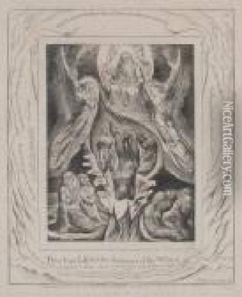 The Fall Of Satan (b. 641) Oil Painting - William Blake