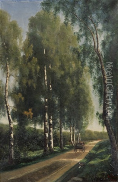 Landscape Oil Painting - Ada Thilen