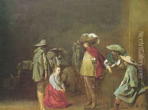 The Marauders Oil Painting - Willem Cornelisz. Duyster