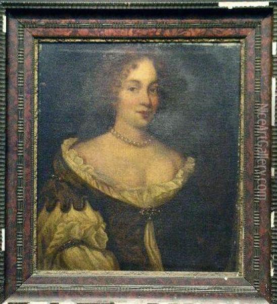 Portrait Of A Woman Oil Painting - Sir Peter Lely