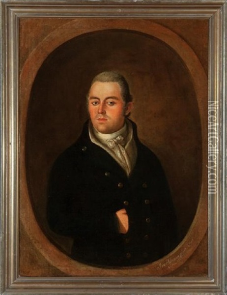 Colonel Thomas Butler Jr. (1748-1805) Oil Painting - Jose Francisco Xavier de Salazar y Mendoza