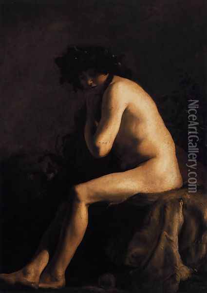 Bacchus 1630-35 Oil Painting - Paulus Bor