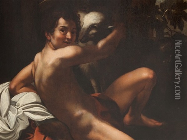 St. John Oil Painting -  Caravaggio