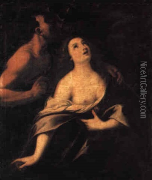 The Martyrdom Of St. Agatha Oil Painting - Carlo Francesco Nuvolone