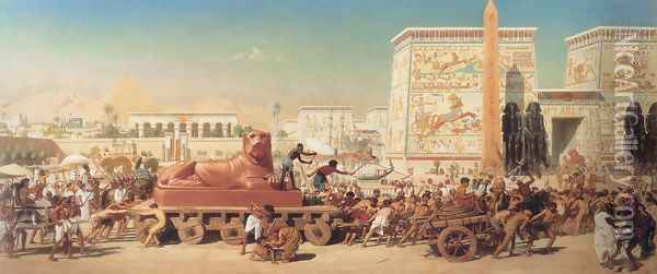 Israel In Egypt Oil Painting - Sir Edward John Poynter