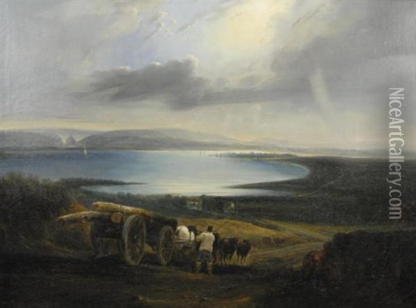 Poole Oil Painting - William Eddowes Turner