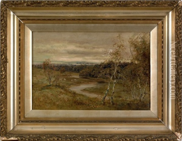 Landscape Oil Painting - Hamilton James Glass
