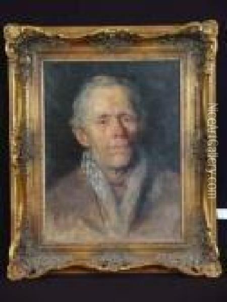 Portrat Eines Herren Oil Painting - Hugo Kauffmann