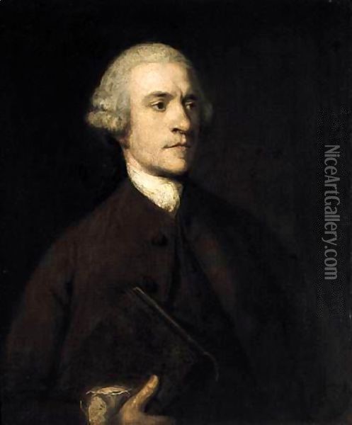 Portrait Of Thomas Jaffray (1717-1767) Oil Painting - Sir Joshua Reynolds