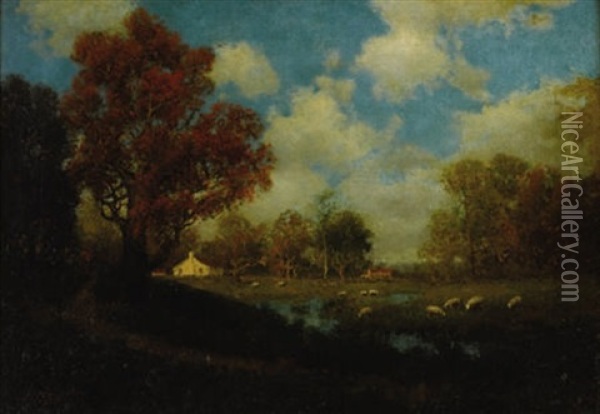 October Oil Painting - Julian Onderdonk