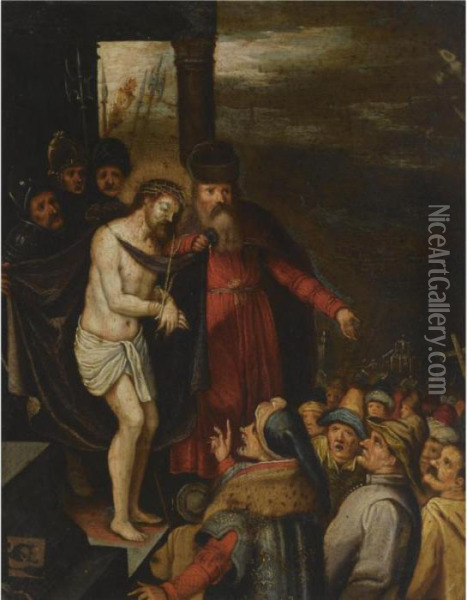 Ecce Homo Oil Painting - Frans II Francken