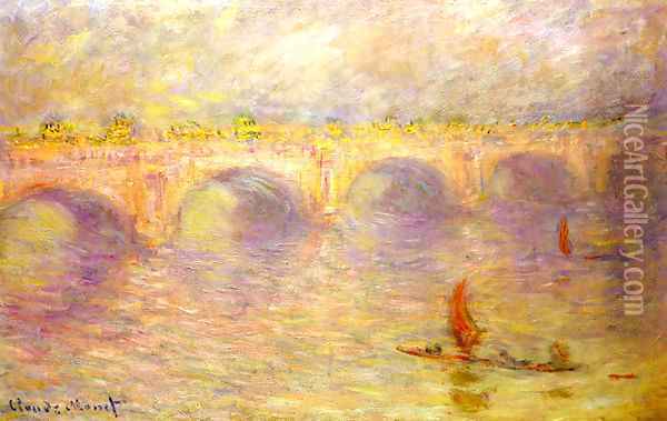 Waterloo Bridge 4 Oil Painting - Claude Oscar Monet