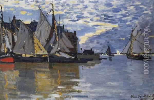 Voiliers Oil Painting - Claude Monet
