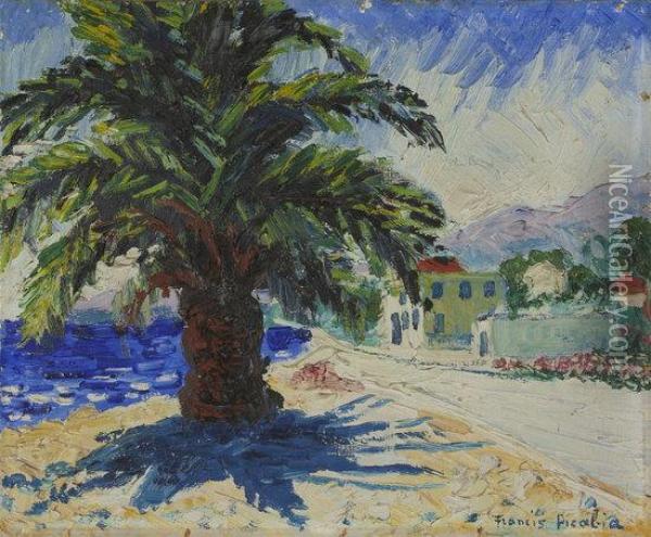 Route Du Golfe Juan Oil Painting - Francis Picabia