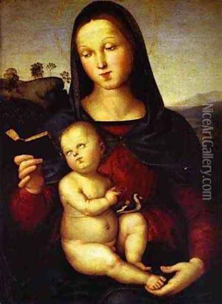Solly Madonna 1502 Oil Painting - Raphael