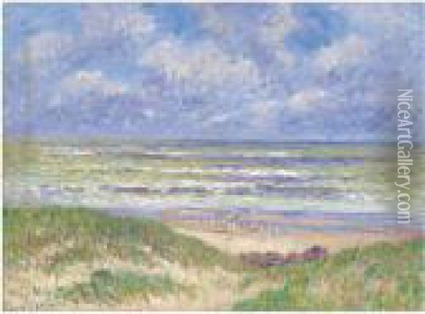 La Mer Du Nord Oil Painting - Henri Moret