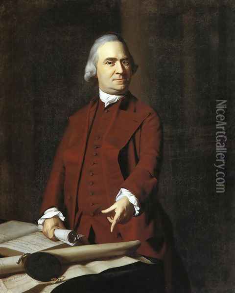 Samuel Adams Oil Painting - John Singleton Copley