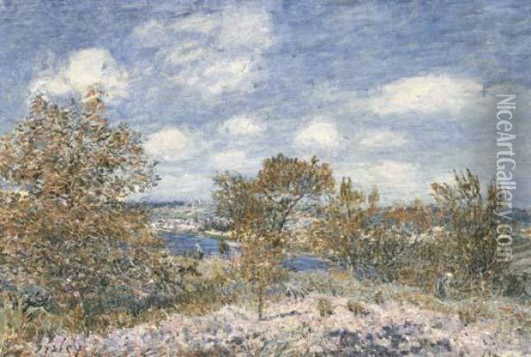 Apres-midi De Mai A By Oil Painting - Alfred Sisley