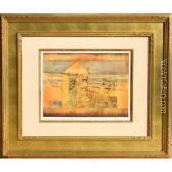 Wunderbare Landung (acostage Miraculeux) Oil Painting - Paul Klee