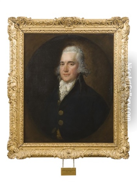 The Rev. Dudley Bate Oil Painting - Thomas Gainsborough