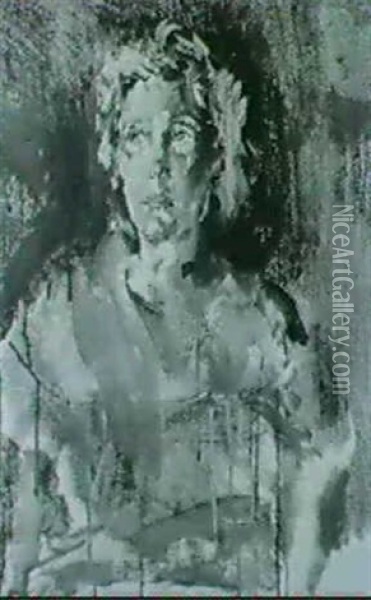 Melopomene Oil Painting - Christian Berard