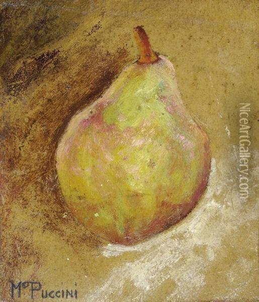 Pera Oil Painting - Mario Puccini