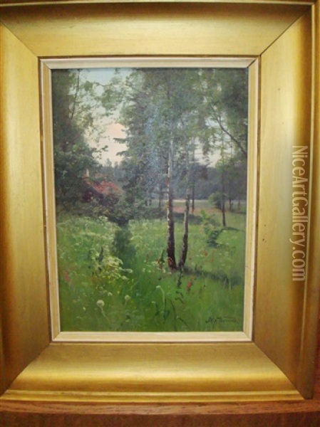 Paysage Oil Painting - Alfred Thoerne
