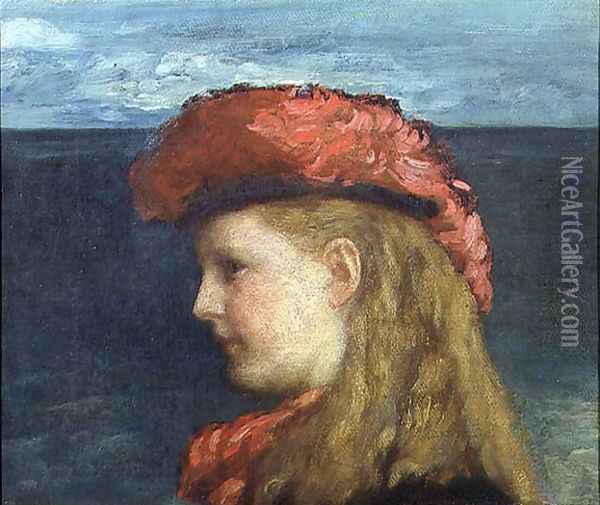By the Sea Oil Painting - George Frederick Watts