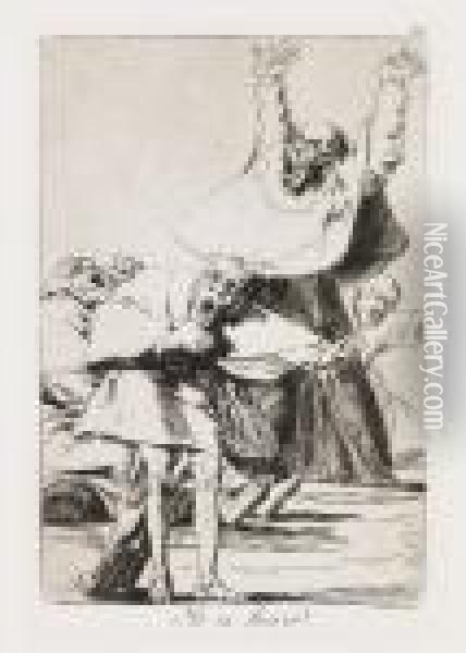 Ya Es Hora Oil Painting - Francisco De Goya y Lucientes