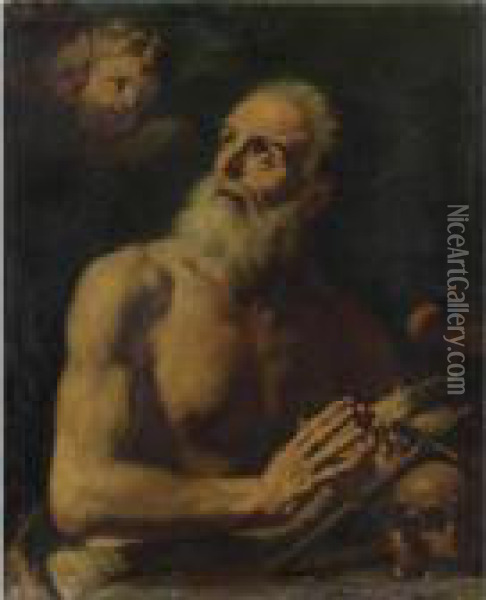San Gerolamo Oil Painting - Francesco de Mura