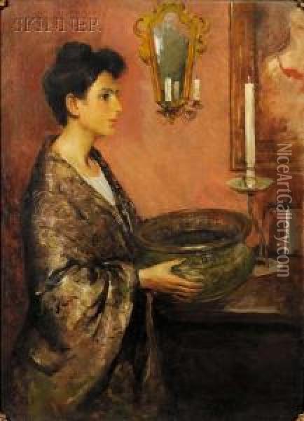 Cwhawthorne Oil Painting - Charles Webster Hawthorne