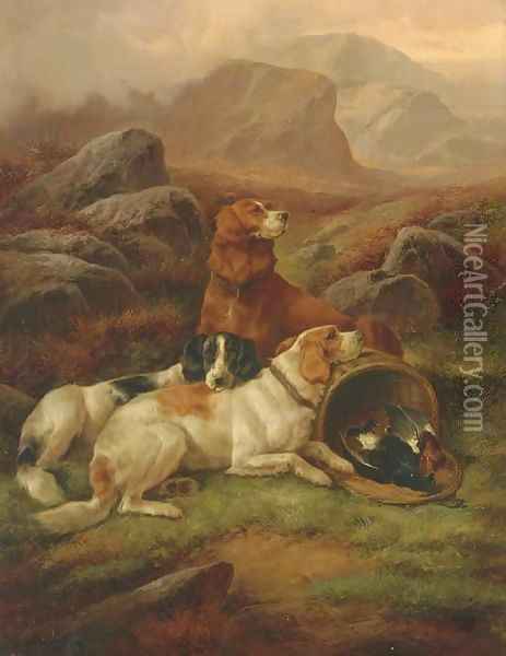 The Day's Bag 2 Oil Painting - John Gifford