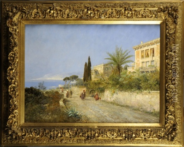 Vues Des Cotes Italiennes Oil Painting - Karl Wagner