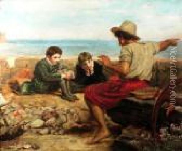 The Boyhood Of Raleigh Oil Painting - Sir John Everett Millais