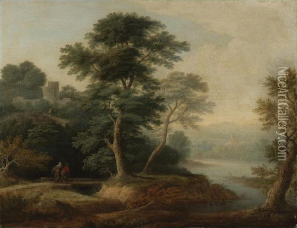 Property Of The Toledo Museum Of Art, Sold To Benefit The Acquisitions Fund
 

 
 
 

 
 Landscape Oil Painting - Thomas Gainsborough