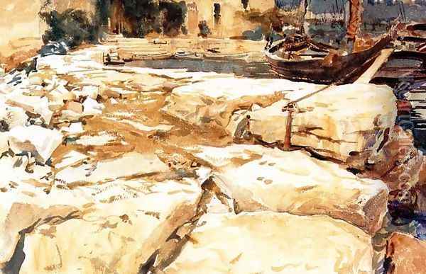 San Vigilio Oil Painting - John Singer Sargent