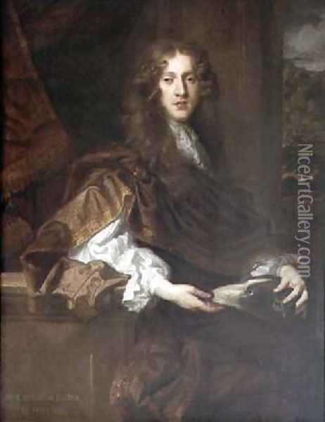 John 5th Earl of Exeter Oil Painting - Sir Peter Lely