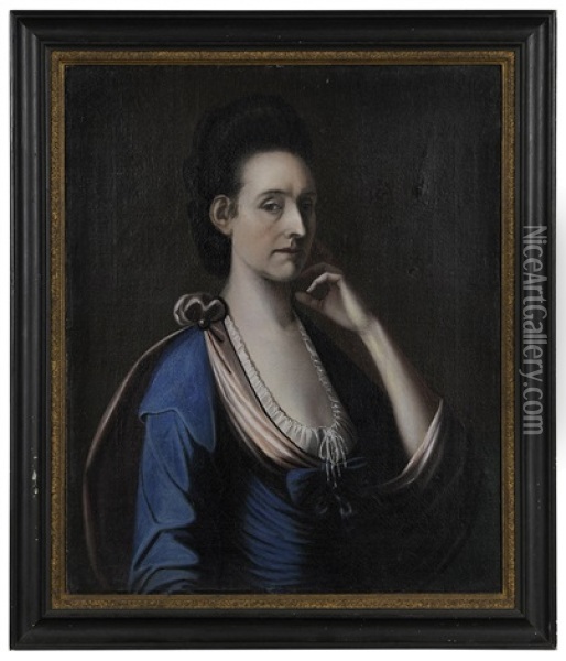 Portrait Of A Lady Oil Painting - Henry Benbridge